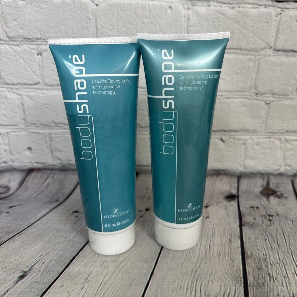 x2 Hydroderm Body Shape Cellulite Toning Lotion Liposome 8 oz New Sealed